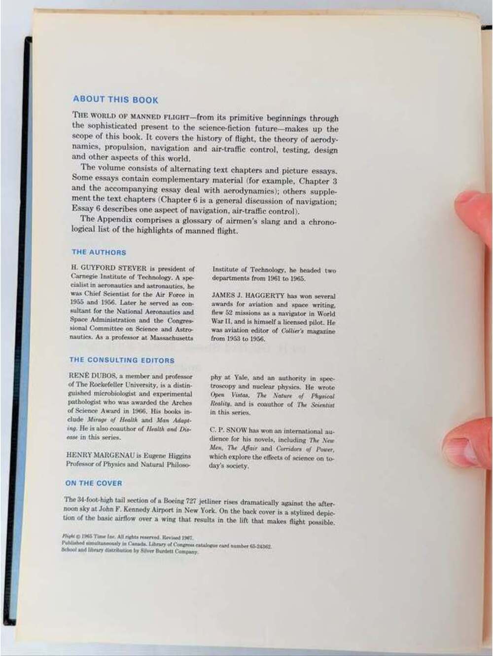 Life Science Library Flight Book 1967 - Picture 3 of 4